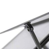 Tuinkas met basisframe 169x114x202 cm aluminium antracietkleur 8