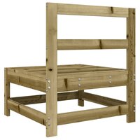 Tuinmiddenbanken 2 st ge&iuml;mpregneerd grenenhout 6