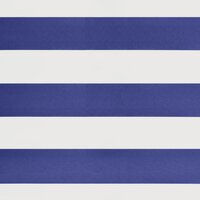 Luifel automatisch uitschuifbaar 5x3 m blauw en wit 8