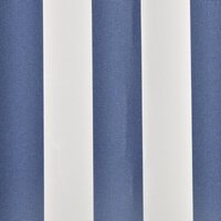 Luifeldoek 450x300 cm canvas blauw en wit 3