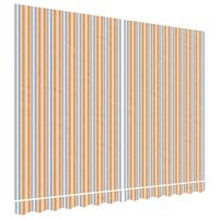 Vervangingsdoek voor luifel gestreept 3,5x2,5 m meerkleurig 2