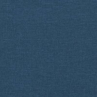 Bed met matras stof blauw 80x200 cm 8