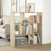 Kamerscherm / boekenkast 102x29x103,5 cm hout sonoma eikenkleur 4