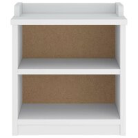 Gangbankje SANDNES wit 45x40x50 cm massief grenenhout 5