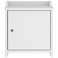 Gangbankje SANDNES wit 45x40x50 cm massief grenenhout 6