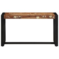 Bank 80x35x45 cm massief gerecycled hout meerkleurig 4