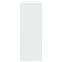 Bartafel met rekken 90x40x103,5 cm bewerkt hout wit 5