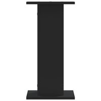 Speakerstandaards 2 st 30x30x60 cm bewerkt hout zwart 5