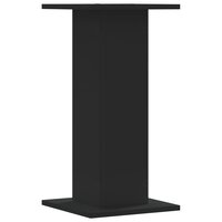 Speakerstandaards 2 st 30x30x60 cm bewerkt hout zwart 6