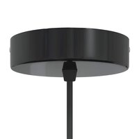 Hanglamp in hoogte verstelbaar E27 &Oslash;31 cm metaal glanzend grijs 7