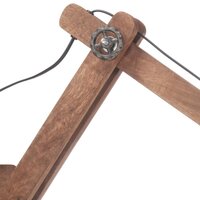 Wandlamp industrieel rond E27 zwart 7