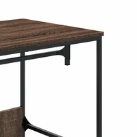 Kledingkast 90x50x180 cm bewerkt hout bruin eikenkleurig 7