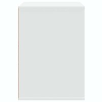 Ladekast 80x41x58 cm bewerkt hout wit 6