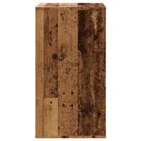 Ladekast 60x41x76 cm bewerkt hout oud houtkleurig 6