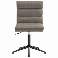 Eetkamerstoel kunstleer grijs 3