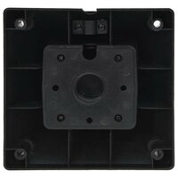 Tuinstopcontact kolom 4-wegs 16x16x39,5 cm zwart en groen 6