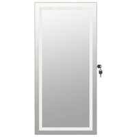 Sieradenkast met spiegel en LED wandgemonteerd 5