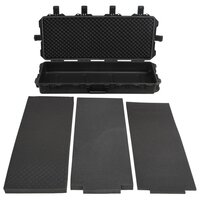Flightcase draagbaar 100,5x42x17 cm PP zwart 6