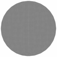 Zwembadgrondzeil &Oslash;244 cm polyester geotextiel lichtgrijs 2
