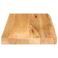 Tafelblad met natuurlijke rand 50x20x3,8 cm massief mangohout 4