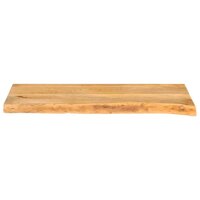 Tafelblad met natuurlijke rand 70x20x3,8 cm massief mangohout 3