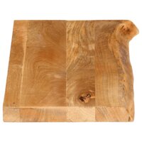 Tafelblad met natuurlijke rand 70x20x3,8 cm massief mangohout 4