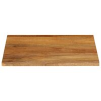 Tafelblad met natuurlijke rand 40x40x2,5 cm massief mangohout 3