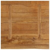 Tafelblad met natuurlijke rand 40x40x2,5 cm massief mangohout 5