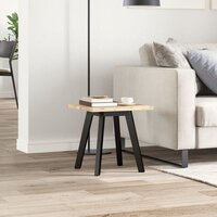 Tafelblad vierkant 40x40x2 cm massief acaciahout 3