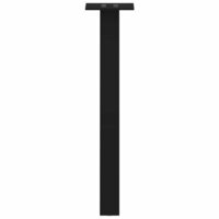 Salontafelpoten 4 st 30 cm staal zwart 5