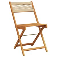 Bistrostoelen 2 st massief acaciahout en touw beige 4