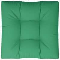 Palletkussen 80x80x12 cm stof groen 6