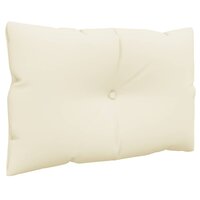 Palletkussens 2 st stof cr&egrave;mekleurig 4
