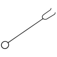 Vuurplaats met pook XXL 50 cm staal 6