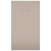 Douchebak 120x70 cm SMC bruin 6