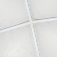 Partytent 4x4 m wit 7