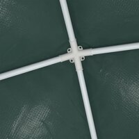 Partytent professioneel 90 g/m&sup2; 4x4 m groen  7