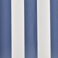 Luifeldoek 4x3 m canvas blauw en wit 3
