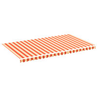 Vervangingsdoek voor luifel 6x3,5 m geel en oranje 2