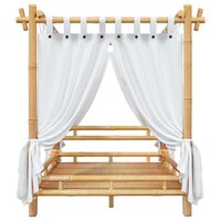 Hemelbed 140x200 cm bamboe 5