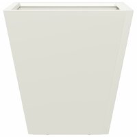 Plantenbak 30x30x30 cm staal wit 5
