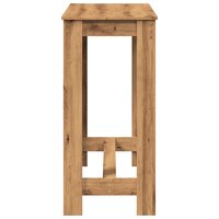 Bartafel 102x50x103,5 cm bewerkt hout artisanaal eikenkleurig 5