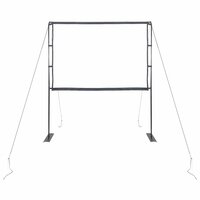 Projectiescherm met statieven 90 inch 4:3 3