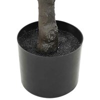 Kunstfuxus boom 480 bladeren 130 cm groen 3