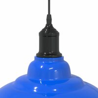 Hanglamp in hoogte verstelbaar E27 &Oslash;31 cm metaal donkerblauw 8