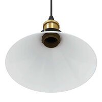 Hanglamp in hoogte verstelbaar E27 &Oslash;22 cm metaal glanzend wit 9