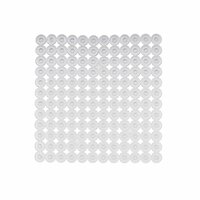 Antislipmat voor in de douche Transparant PVC 54 x 54 x 1 cm (6 Stuks) 2