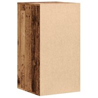 Ladekast 40x41x76 cm bewerkt hout oud houtkleurig 7