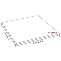 Wandpanelen 12 st 1,08 m&sup2; 30x30 cm stof lichtgrijs 8