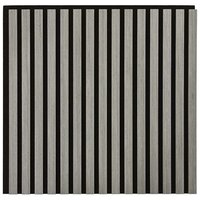 Akoestische wandpanelen 8 st latten 60,5x60 cm eikenfineer 6